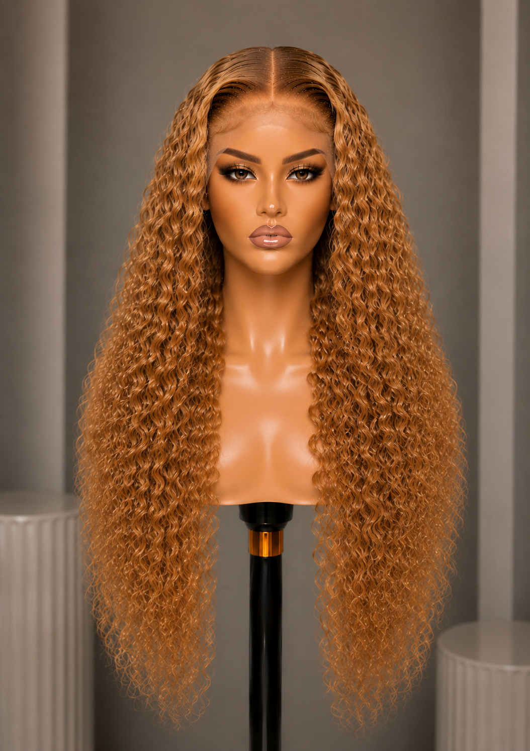 100% Remy Human Hair 13x6 Deep Wave Lace Wig | 8"–28" | Off Black, Dark Brown, Honey Blonde & Platinum Blonde
