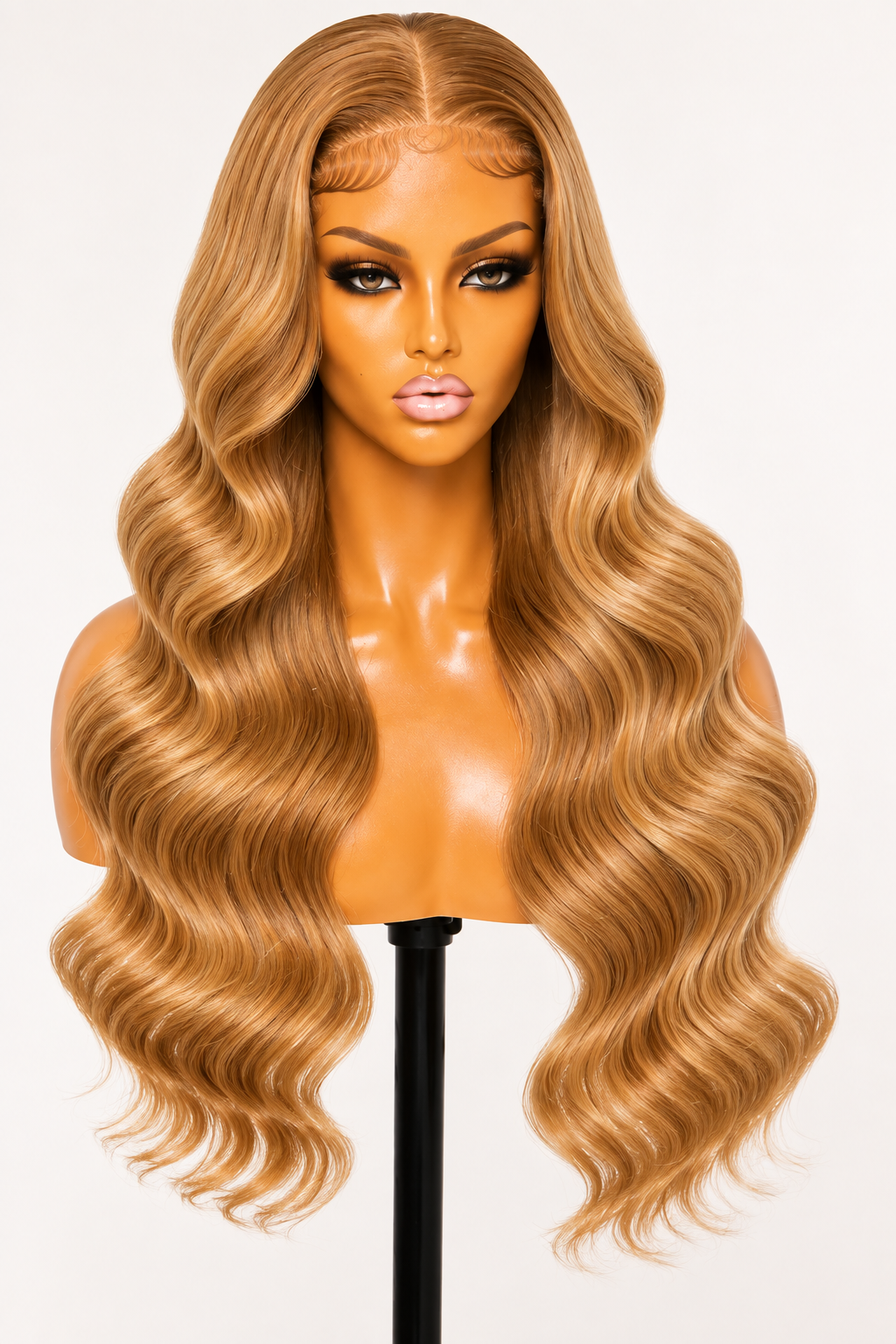 100% Remy Human Hair 4x4 Body Wave Lace Wig | 8"–28" | Off Black, Dark Brown, Honey Blonde & Platinum Blonde