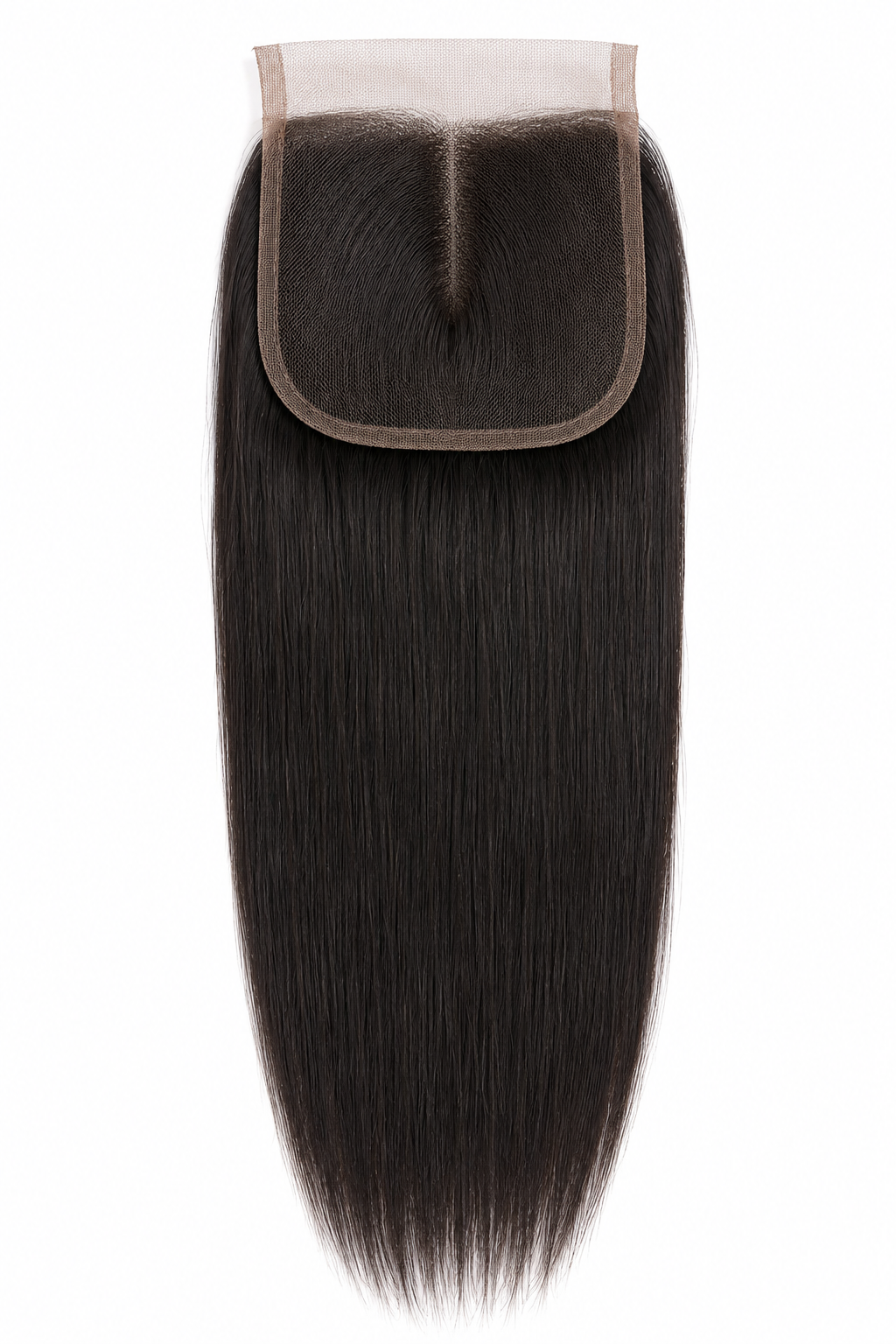 100% Remy Human Hair 4x4 Straight Closure | 10"–20" | Off Black, Dark Brown, Honey Blonde & Platinum Blonde