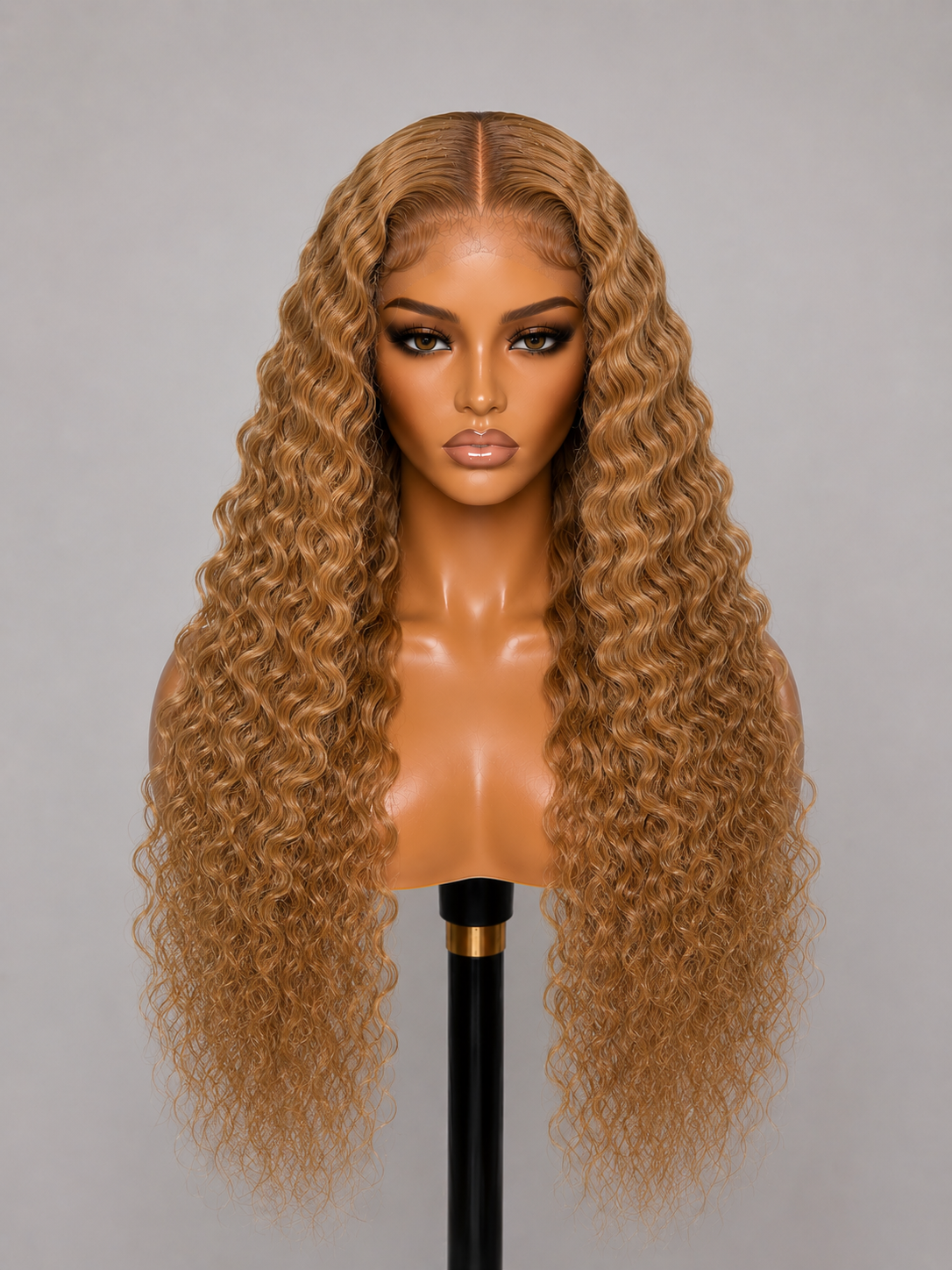 100% Remy Human Hair 5x5 Deep Wave Lace Wig | 8"–28" | Off Black, Dark Brown, Honey Blonde & Platinum Blonde