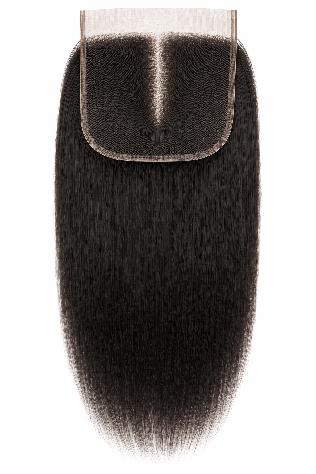 100% Remy Human Hair 5x5 Straight Closure | 10"–20" | Off Black, Dark Brown, Honey Blonde & Platinum Blonde