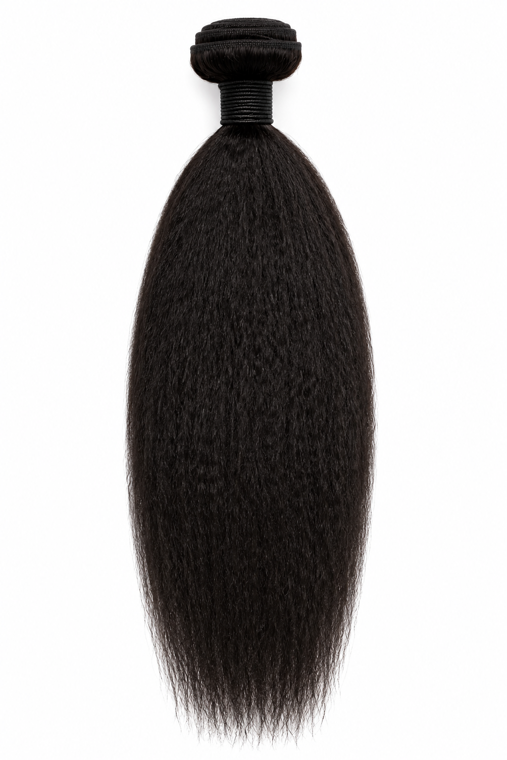 100% Remy Human Hair Kinky Straight Bundles | Natural 4A-4C Blend | 10"–24" | Off Black, Dark Brown, Honey Blonde & Platinum Blonde