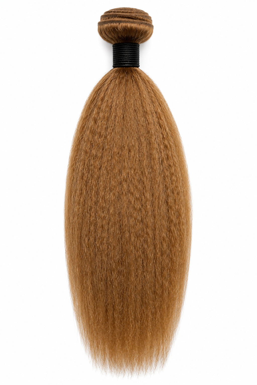 100% Remy Human Hair Kinky Straight Bundles | Natural 4A-4C Blend | 10"–24" | Off Black, Dark Brown, Honey Blonde & Platinum Blonde