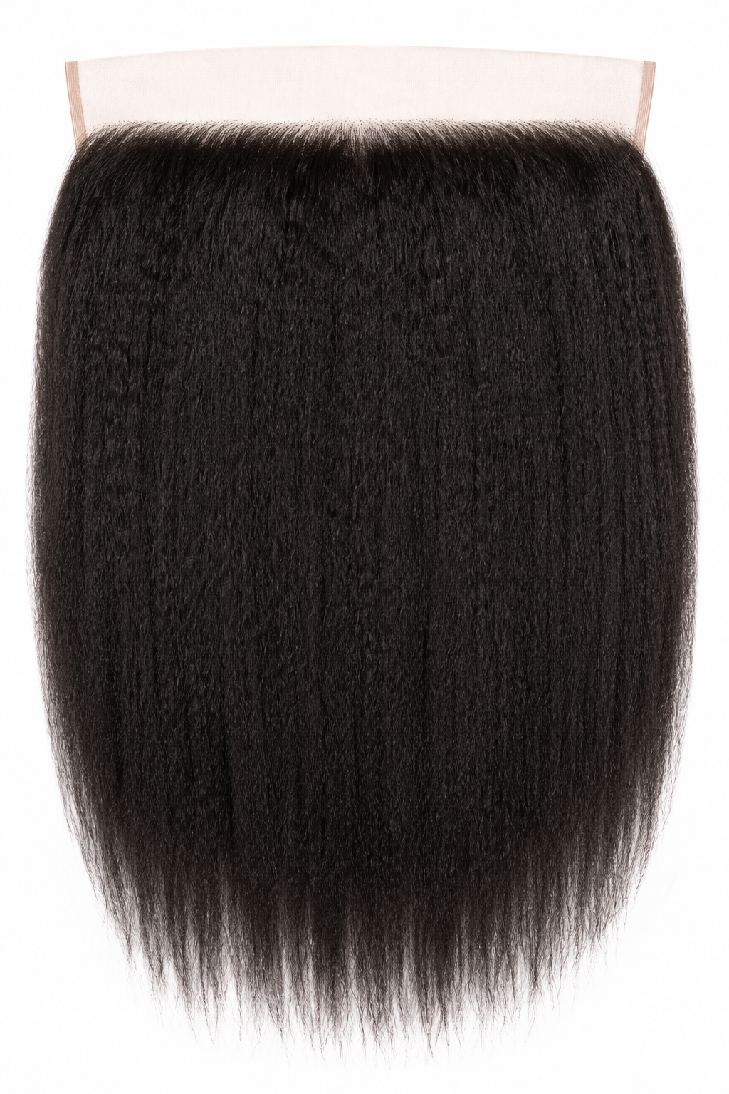 100% Remy Human Hair 13x4 Kinky Straight Frontal | Natural 4A-4C Blend | 10"–20" | Off Black, Dark Brown, Honey Blonde & Platinum Blonde