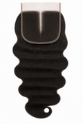 100% Remy Human Hair 5x5 Body Wave Closure | 10"–20" | Off Black, Dark Brown, Honey Blonde & Platinum Blonde