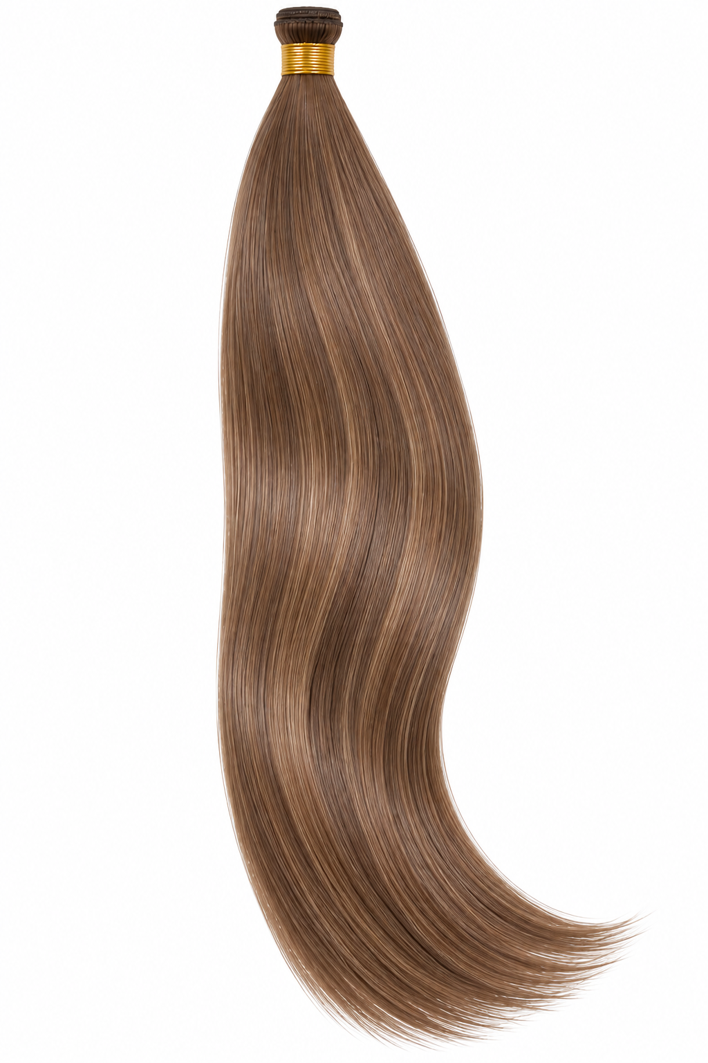 Virgin Human Hair Genius Weft Extensions | 14"–26" | Off Black, Dark Brown, Medium Brown, Light Brown & Platinum Blonde
