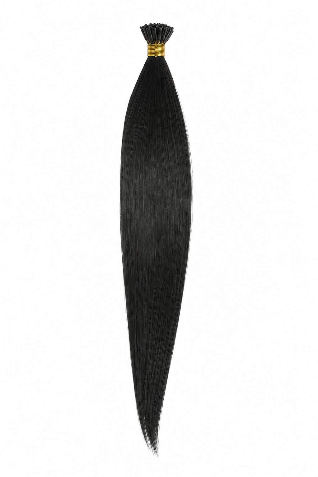 Virgin Human Hair K-Tip Extensions | 14"–26" | Off Black, Dark Brown, Medium Brown, Light Brown & Platinum Blonde