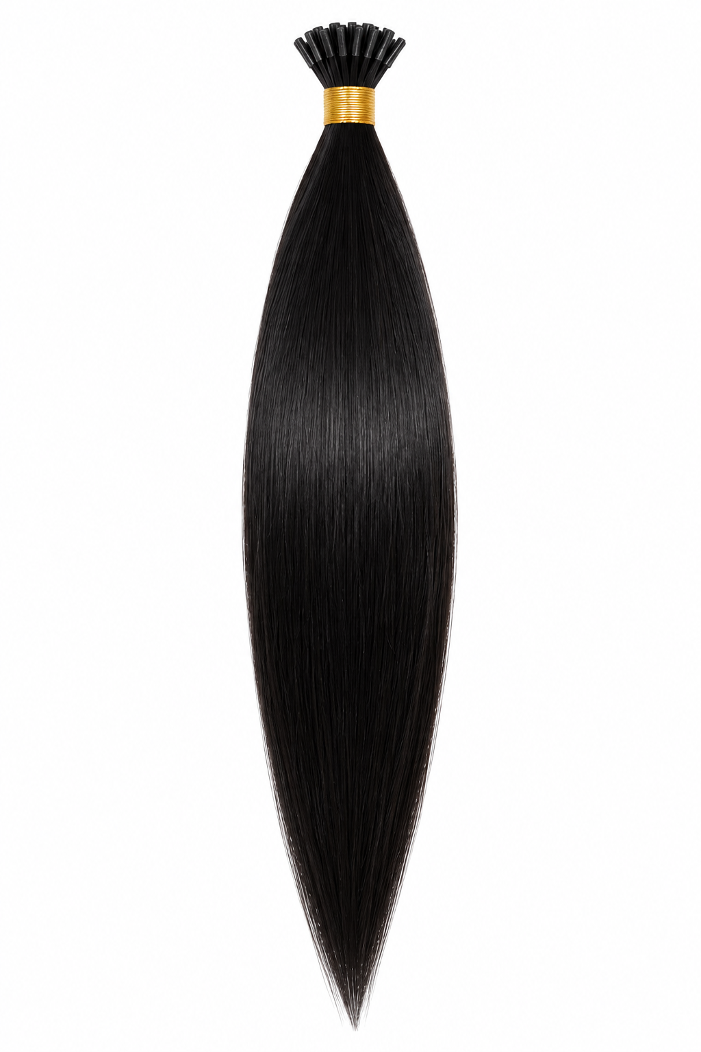 Virgin Human Hair K-Tip Extensions | 14"–26" | Off Black, Dark Brown, Medium Brown, Light Brown & Platinum Blonde