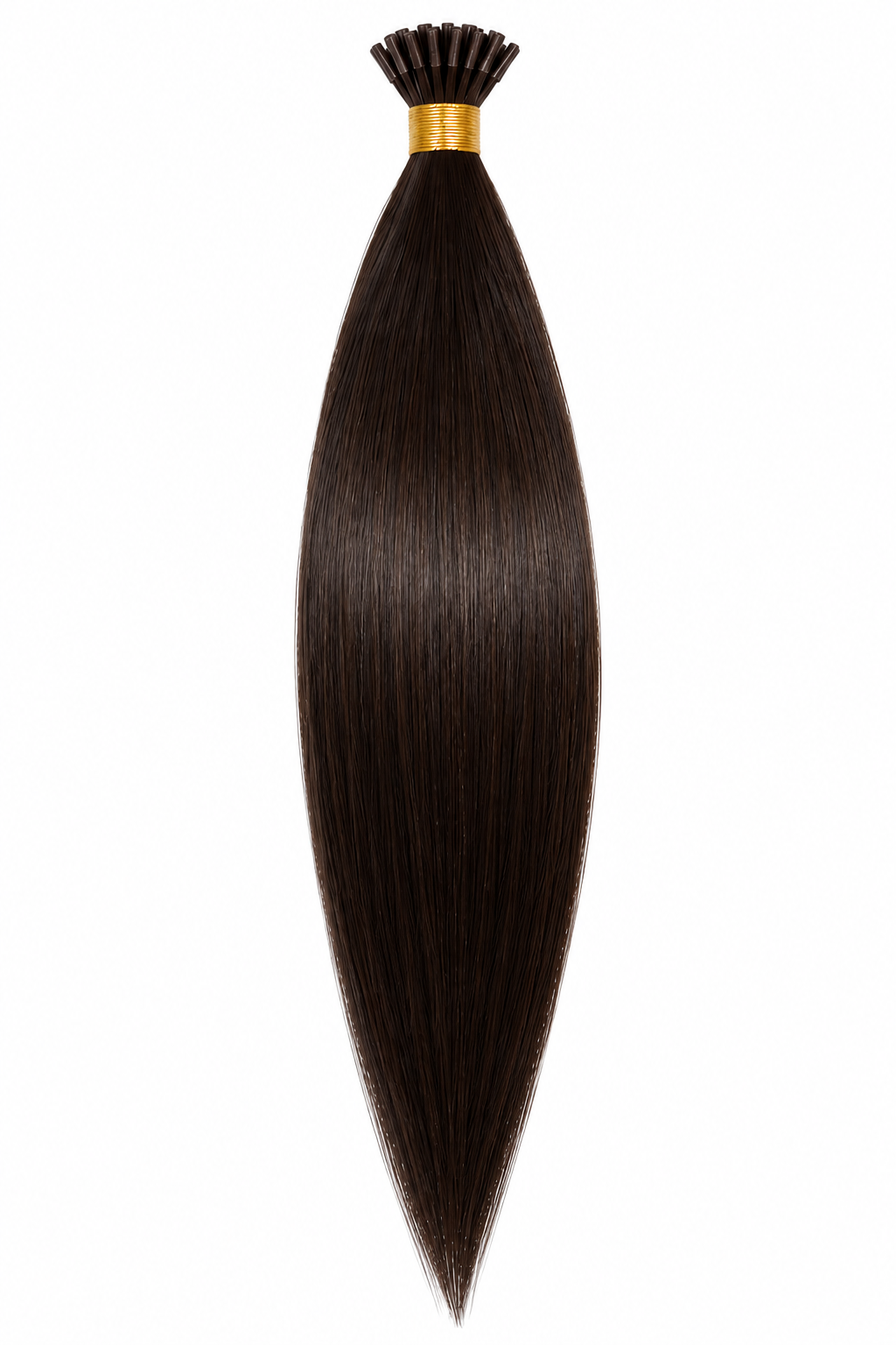 Virgin Human Hair K-Tip Extensions | 14"–26" | Off Black, Dark Brown, Medium Brown, Light Brown & Platinum Blonde