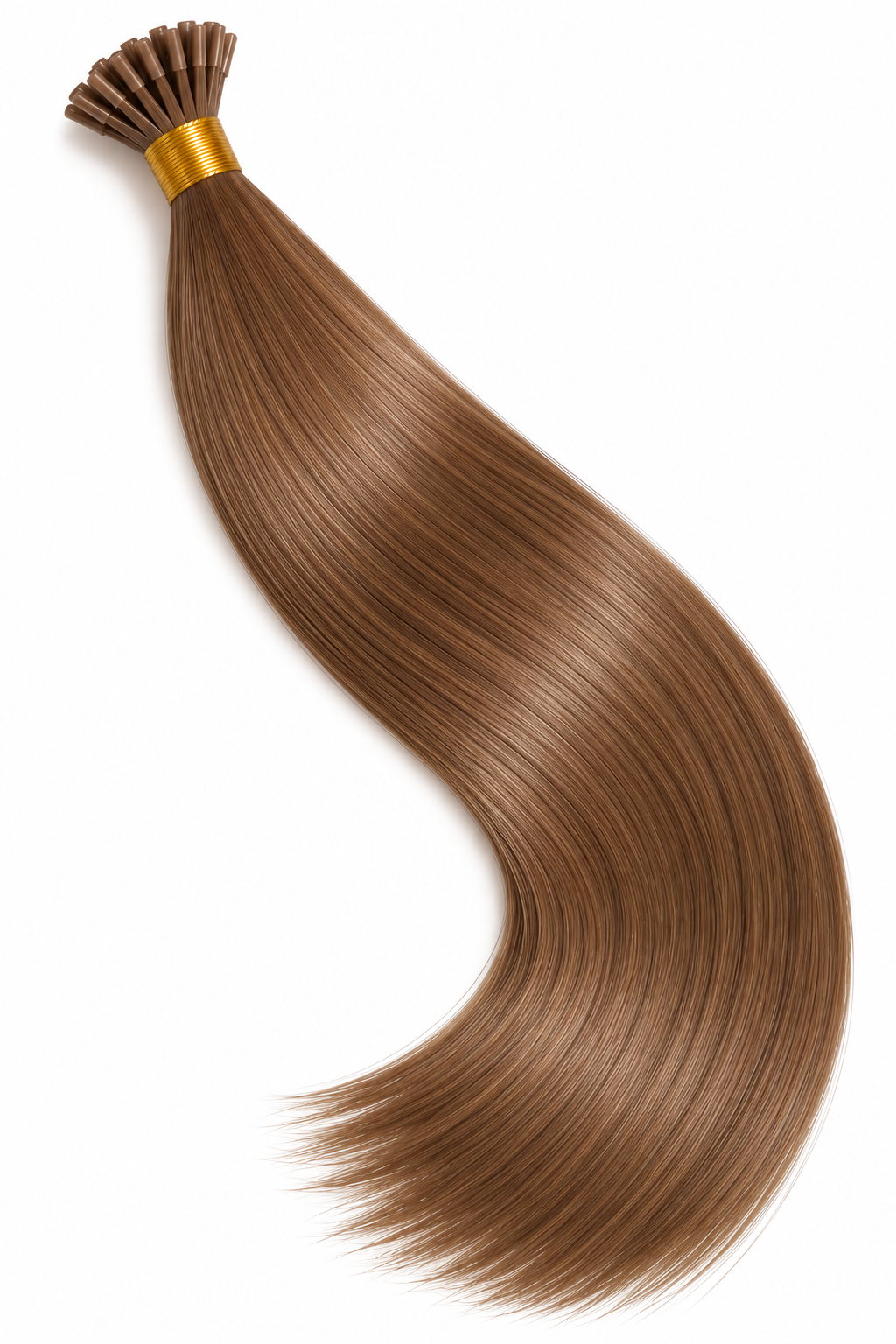 Virgin Human Hair K-Tip Extensions | 14"–26" | Off Black, Dark Brown, Medium Brown, Light Brown & Platinum Blonde