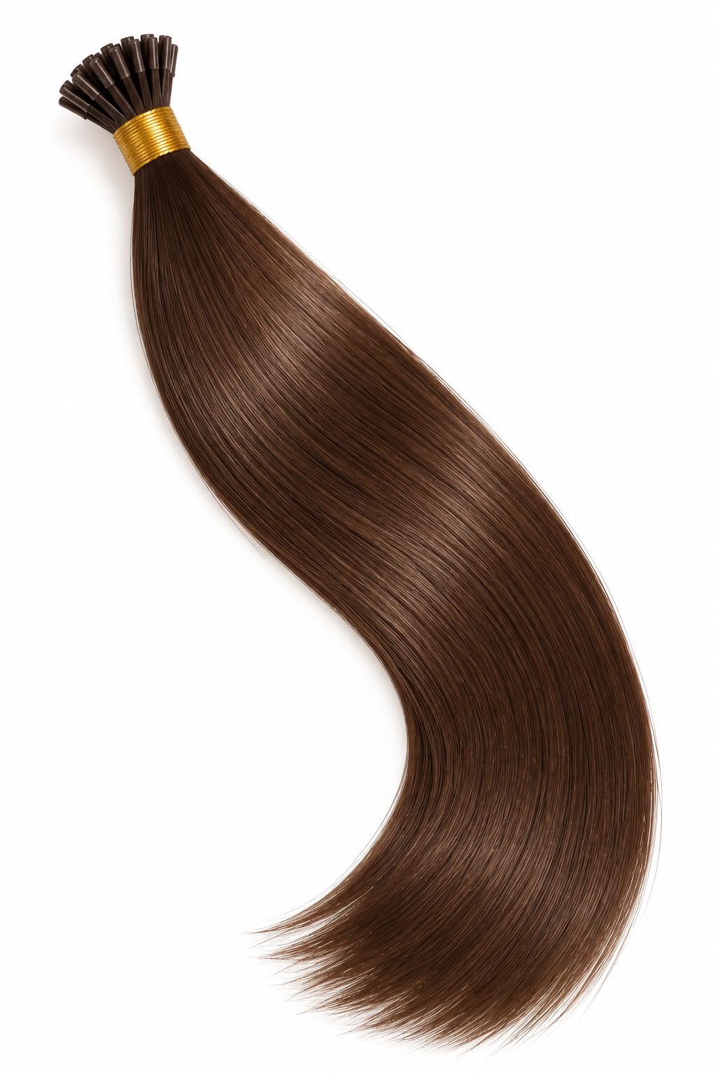 Virgin Human Hair K-Tip Extensions | 14"–26" | Off Black, Dark Brown, Medium Brown, Light Brown & Platinum Blonde