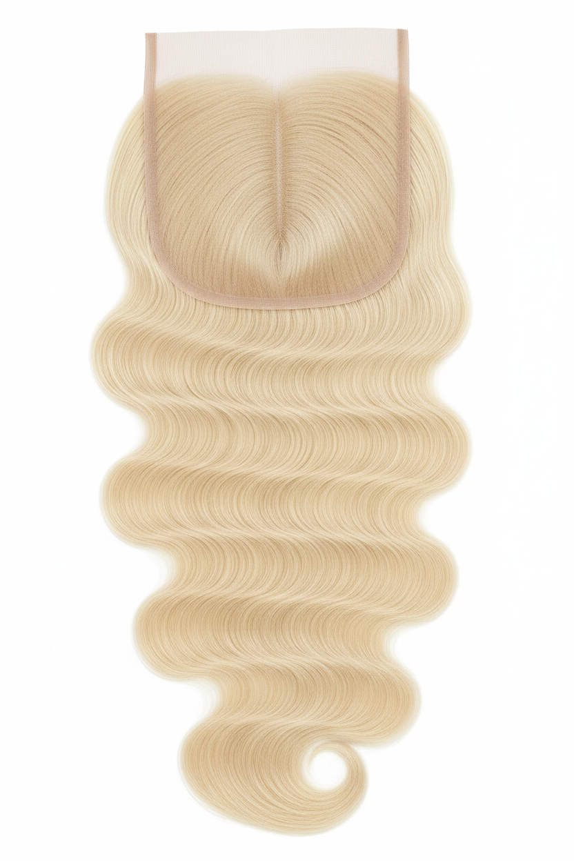Platinum Blonde 5x5 Body Wave Closure
